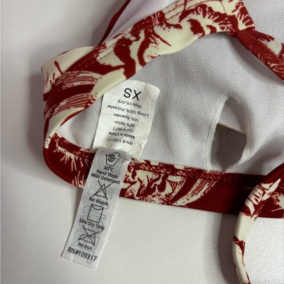 Floral Rust Bikini Set - Picture 3 of 3